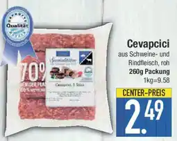 E-Center Cevapcici aus Schweine- und Rindfleisch, roh Angebot