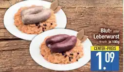 E-Center Blut- oder Leberwurst Angebot