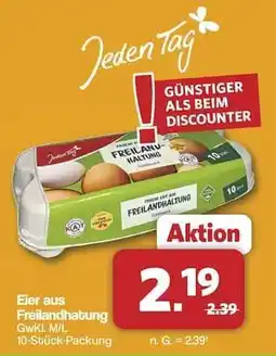 Famila Nord Ost Eier aus Freilandhaltung Angebot
