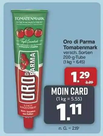 Famila Nord Ost ORO DI PARMA Tomatenmark Angebot