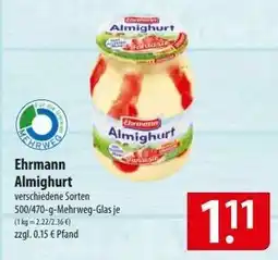 Famila Nord Ost EHRMANN Almighurt Angebot
