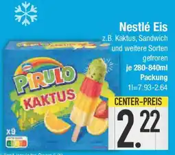 E-Center Nestlé Eis Angebot
