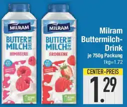 E-Center Milram Buttermilch- Drink Angebot