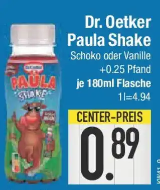 E-Center Dr. Oetker Paula Shake Angebot
