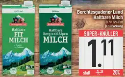 E-Center Berchtesgadener Land Haltbare Milch Angebot