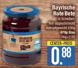 E-Center Bayrische Rote Bete Angebot