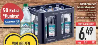 E-Center Adelholzener Mineralwasser Angebot