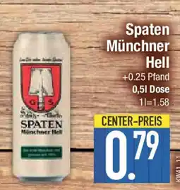 E-Center Spaten Münchner Hell Angebot