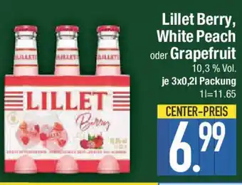 E-Center Lillet Berry, White Peach oder Grapefruit Angebot
