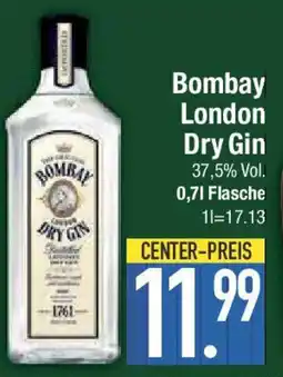 E-Center Bombay London Dry Gin Angebot