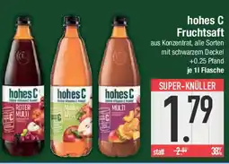 E-Center hohes C Fruchtsaft Angebot