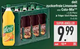 E-Center deit zuckerfreie Limonade oder Cola-Mix Angebot
