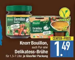 E-Center Knorr Bouillon oder Delikatess-Brühe Angebot