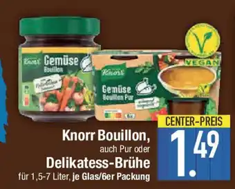 E-Center Knorr Bouillon oder Delikatess-Brühe Angebot