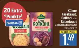 E-Center Kühne Fasskraut, Rotkohl oder Sauerkraut Angebot