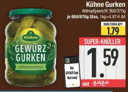 E-Center Kühne Gurken Angebot