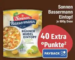 E-Center Sonnen Bassermann Eintopf Angebot
