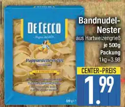 E-Center Bandnudel- Nester Angebot