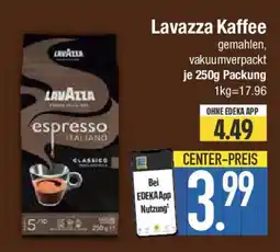 E-Center Lavazza Kaffee Angebot