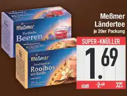 E-Center Meẞmer Ländertee je 20er Packung Angebot