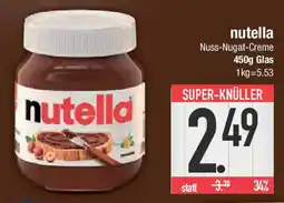E-Center nutella Nuss-Nugat-Creme Angebot