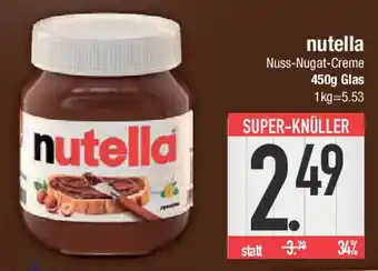 E-Center nutella Nuss-Nugat-Creme Angebot