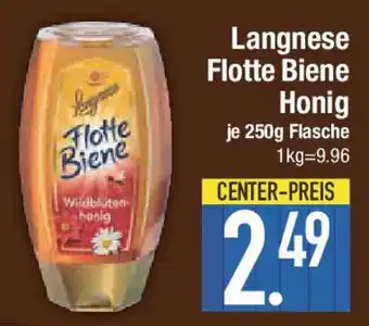 E-Center Langnese Flotte Biene Honig Angebot