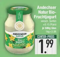 E-Center Andechser Natur Bio- Fruchtjogurt Angebot
