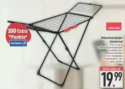 E-Center vileda Wäscheständer Universal Angebot