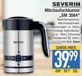 E-Center SEVERIN Milchaufschäumer,,SM 3584 Angebot