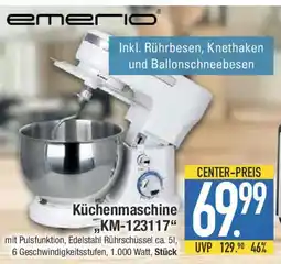 E-Center emerio Küchenmaschine ,,KM-123117" Angebot