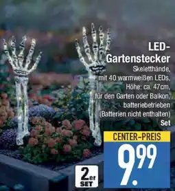 E-Center LED- Gartenstecker Angebot