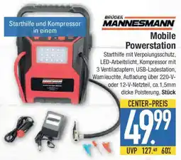 E-Center BRÜDER MANNESMANN Mobile Powerstation Angebot