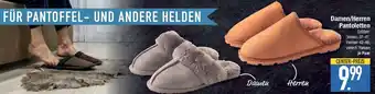 E-Center Damen/Herren Pantoletten Angebot