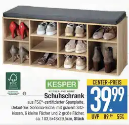 E-Center KESPER Schuhschrank Angebot