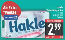 E-Center Hakle Toilettenpapier Angebot