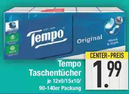 E-Center Tempo Taschentücher Angebot