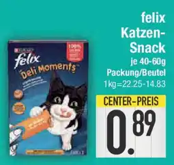 E-Center felix Katzen- Snack Angebot