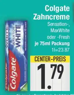 E-Center Colgate Zahncreme Angebot
