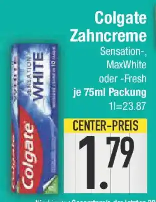 E-Center Colgate Zahncreme Angebot