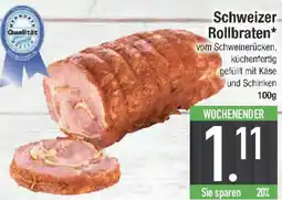 E-Center Schweizer Rollbraten Angebot