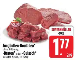 Edeka Jungbullen-Rouladen -Braten oder -Gulasch Angebot