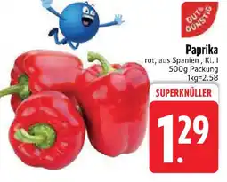 Edeka GUT&GUNSTIG Paprika Angebot