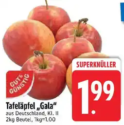 Edeka GUT&GUNSTIG Tafeläpfel „Gala“ Angebot