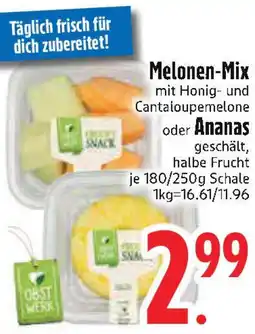 Edeka Melonen-Mix oder Ananas Angebot
