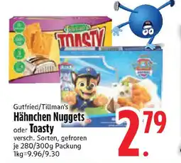 Edeka Hähnchen Nuggets oder Toasty Angebot