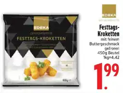 Edeka Festtags- Kroketten Angebot