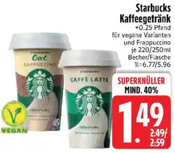 Edeka Starbucks Kaffeegetränk Angebot