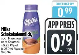 Edeka Milka Schokoladenmilch Angebot