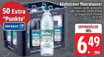 Edeka Adelholzener Mineralwasser Angebot